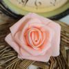 Acamifashion Colorful Fake Plants 100Pcs 7cm Foam Rose Artificial Flower Bouquet Wedding Party Bouquet DIY Decor - White view 3