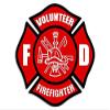 Magnet 8x8 inch Large Red Volunteer Firefighter Maltese Cross Sticker -FD fire Fireman Magnetic Magnet Vinyl Sticker view 1