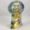 Amore Jewell Twin-Dragon Flying in The Sky Fengshui Decoration Ornament Gift for Home & Office (Liuli Crystal Glass) view 4