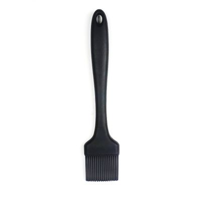 RSVP International (EBB-TQ) Silicone Basting Brush, Black, 8.75" | Gently Spreads Butter, Sauces, Marinades, & More | Dishwasher Safe & Heat Resistant | BBQ Grill, Baking, Preparing Meats