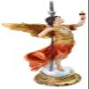 13-Inch Archangel Uriel Holy Figurine Religious Decoration Statue view 2
