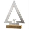 29.5" Tree Candleholder Table Top Silver view 1