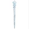 13.5" Beaded Icicle Ornament Aqua (Pack of 12) view 1