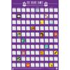 100 Board Games Bucket List Poster view 1