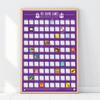 100 Board Games Bucket List Poster view 2