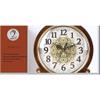CLOCKZHJI Retro Desk Clock Retro Table Clock/Desktop Clock-NordicWood Clock Home Bedroom Mute Clock Living Room Fashion Decoration Creative Bedside Table Clock Table Clock (Size : 26.5 * 16 * 25cm) view 4