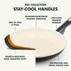 GreenPan Rio 16 Piece Cookware Pots and Pans Set, Hard Anodized Healthy Ceramic Nonstick PFAS-Free, Bakelite Handles, Frypans, Saucepan, Saute Pan, Stock Pot, Kitchen Tools, Dishwasher Safe, Black view 4