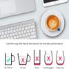 BESTINNKITS White Smart Coffee Auto On/Off Gravity-Induction Mug Office Desk Use, Candle Wax Cup Warmer Heating Plate (Up to 131F/55C) view 4