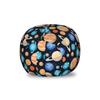 Ambesonne Galaxy Storage Toy Bag Chair, Galaxy Space Art Solar System Planets Mars Mercury Uranus Jupiter Venus Print, Stuffed Animal Organizer Washable Bag, Small Size, Salmon Blue view 1