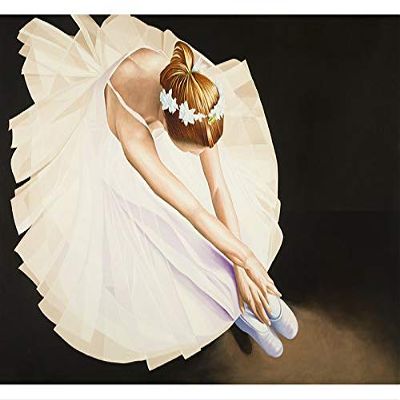 buyartforless Canvas Young Prima Ballerina by Karl Black 18x12 Graphic Art