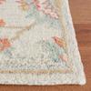 SAFAVIEH Micro-Loop Collection Runner Rug - 2'3" x 7', Silver & Red, Handmade Wool, Ideal for High Traffic Areas in Living Room, Bedroom (MLP534G) view 4