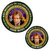 Eddie Money 80's Singer 3 inch Magnet + 2.25 inch Pin, Astrology Aries Pisces Cusp Zodiac Earth Bull 3 inch Magnet + 2.25 inch Pin view 1
