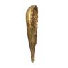 A&B Home 21.75" Gold Vintage Style Angel Wing Framed Oval Shaped Wall Mirror view 3