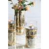 A & B Home 15" Gold Vintage Glamour Halloway Medium Candle Holder view 3