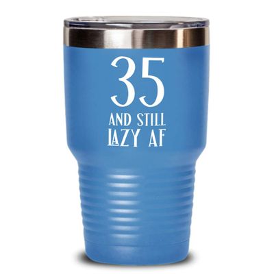 35th Birthday Gifts For Women Funny Tumbler Gifts for Men Gag Gift For Thirty Five 35 Year Old Husband Funny Thirty Fifth Gifts for Him Coffee Mugs Te