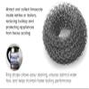 Tredoni 2 Reusable Limescale Remover Ring 0.8x1.6" - Boiler/Kettle Furring Descaler Stainless Steel Mesh 2x4cm (2) view 3