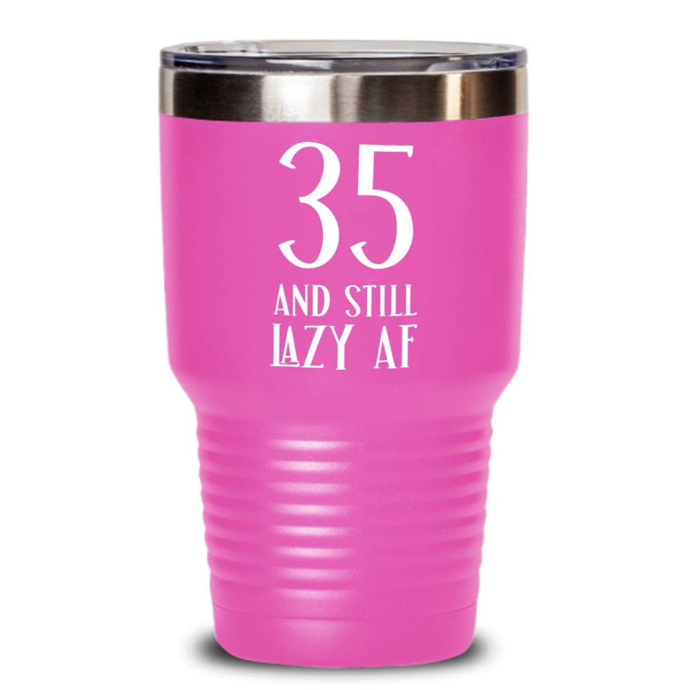 35th Birthday Gifts For Women Funny Tumbler Gifts for Men Gag Gift For Thirty Five 35 Year Old Husband Funny Thirty Fifth Gifts for Him Coffee Mugs Te