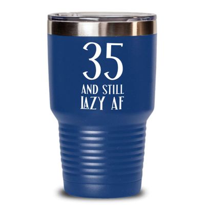 35th Birthday Gifts For Women Funny Tumbler Gifts for Men Gag Gift For Thirty Five 35 Year Old Husband Funny Thirty Fifth Gifts for Him Coffee Mugs Te