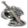Ebros Gift Legendary Silver Dragon Guardian of The Celtic High Cross Letter Opener Figurine Sculpture Home and Office Decorative Sculpture Medieval Renaissance Dungeons and Dragons Fantasy view 3