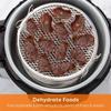 Goldlion Dehydrator Rack Stainless Steel Stand Accessories Compatible with Ninja Foodi Pressure Cooker and Air Fryer 6.5 and 8 Quart, Instant Pot Air Fryer 8 Qt view 2