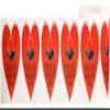 Be Nice to Me I Gave Blood Today Stickers 1.5 Inch Heart Shape Medical Healthcare 500 Total Adhesive Stickers view 2
