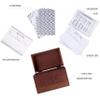 Apace Living Recipe Box with 50 Recipe Cards and Dividers - Vintage Style Sapele Wood 4x6 Recipe Holder Card Box - Exclusively from the Premier Collection - Fits 240 Cards view 3