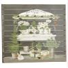 Arcadia Silk Plantation 20" Wx30 L Wintergreen Farms Wall Decor White Green (Pack of 4) view 1