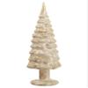 17.5" Glass Finial Table Top Gold Beige (pack of 2) view 1