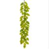 5' Sparkle Holly Leaf Garland Green Gold (Pack of 6) view 1