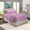 6 Piece Sheet Set 18" - 21" Extra Deep Pocket Fitted Sheet for High Mattress- 1000 Thread Count (Lavender Solid,Full/Double Bed - 54" x 75") 100% Egyptian Cotton view 1