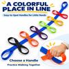 Lainrrew Walking Rope with 12 Colorful Handles - Outdoor Safety Rope for Preschool & Kindergarten Kids (Blue) view 3