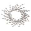 27" Glittered Pine Wreath Silver Gold (pack of 2) view 1