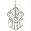 Arcadia Silk Plantation 7" Rhinestone Ornament Gold (Pack of 6) view 1