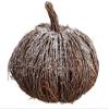 11"Hx12"D Iced Twig Pumpkin Brown Iced (pack of 4) view 1
