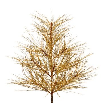 33"glittered Long Needle Pine Door Swag (pack of 2)