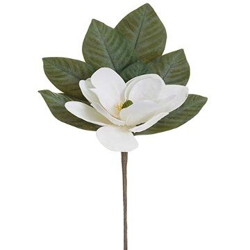 Arcadia Silk Plantation 30" Velvet Magnolia Spray White (Pack of 12)