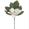 Arcadia Silk Plantation 30" Velvet Magnolia Spray White (Pack of 12) view 1
