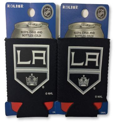 NHL Fan Shop Authentic 2-Pack Insulated 12 Oz Can Cooler. Show Team Pride at Home, Tailgating or at The Game. Great for Fans. (Los Angeles Kings)