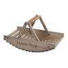 Esschert Design NG80 Rustic Wooden Flower Basket/Trug view 1