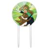 Acrylic DC Super Hero Girls Green Lantern Cake Topper Party Decoration for Wedding Anniversary Birthday Graduation view 1