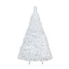 BenefitUSA Classic Artificial Pine Christmas Tree with Metal Steel Base Stand (White, 5') view 1