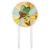 Acrylic DC Super Hero Girls Bumblebee Cake Topper Party Decoration for Wedding Anniversary Birthday Graduation view 1