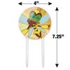 Acrylic DC Super Hero Girls Bumblebee Cake Topper Party Decoration for Wedding Anniversary Birthday Graduation view 2