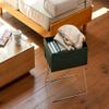 Astro 620-41 Dark Green Storage Case with Lid, Side Table, Luggage Storage, Blindfold, Folding view 4