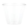 Baxter Distributing Plastic Party Cups, 9 Ounce Hard Plastic Tumbler Clear, Box of 96 view 1