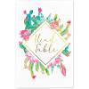 Sparkle and Bash Succulent Table Numbers - 4x6 in, Pack of 25, Gold Foil Cactus Design - Floor-Standing Wedding & Baby Shower Table Number Signs view 4