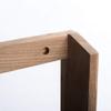 Heirloom Products Wood Spice Rack Made in USA Wall Mount Solid Walnut, Oak, or Maple Wood (24x16, Walnut) view 3
