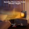 GiveBest Portable Electric Space Heater, 1500W/750W Ceramic Heater with Thermostat, Heat Up 200 Square Feet in Minutes, Safe and Quiet for Office Room Desk Indoor Use view 3