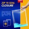Shiny Select 8-Gallon Extra Large Zipper Storage Bags, 22x24, 20 Count Resealable Plastic Zip Bag, 2 Mil Thick for Organizing Linen, Pillows, Blanket, Bedding, Tools, Curtains, Big Toys, Moving view 3
