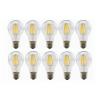Low Voltage E27 LED Bulbs 6W A60 12V 24V 36V AC Edison LED Filament Bulb Lamp Light AC/DC12-36V for RV Camper Marine,Solar Power Light and Off Grid 10-Pack view 1